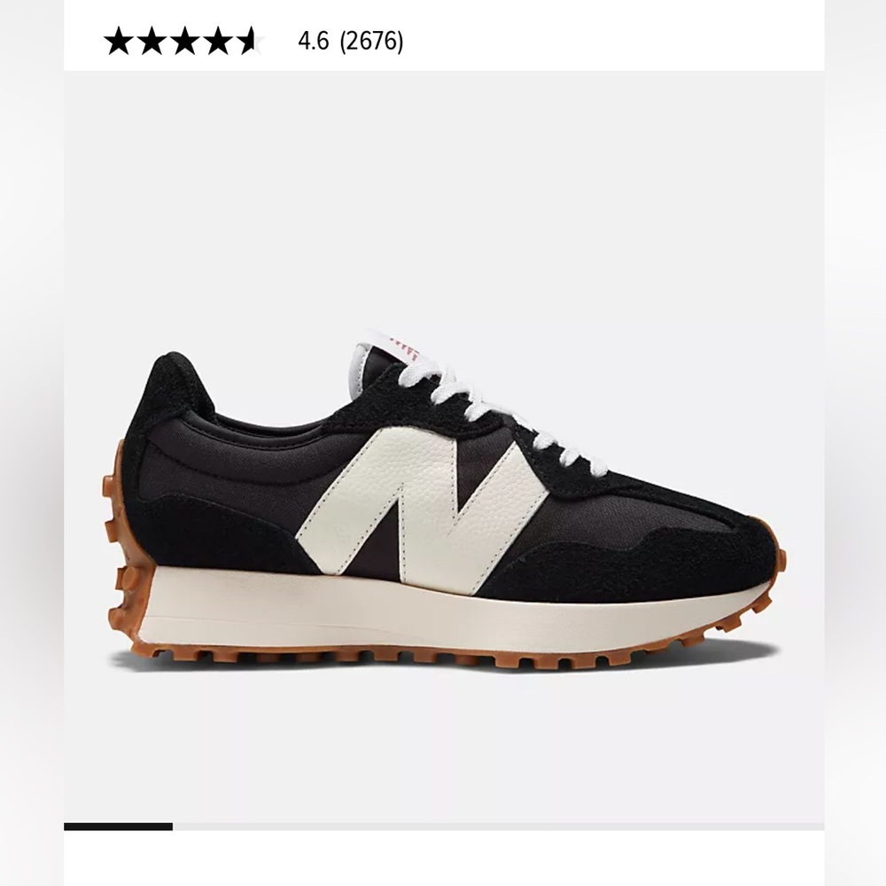 New balance 327, worn only a couple times, size 8